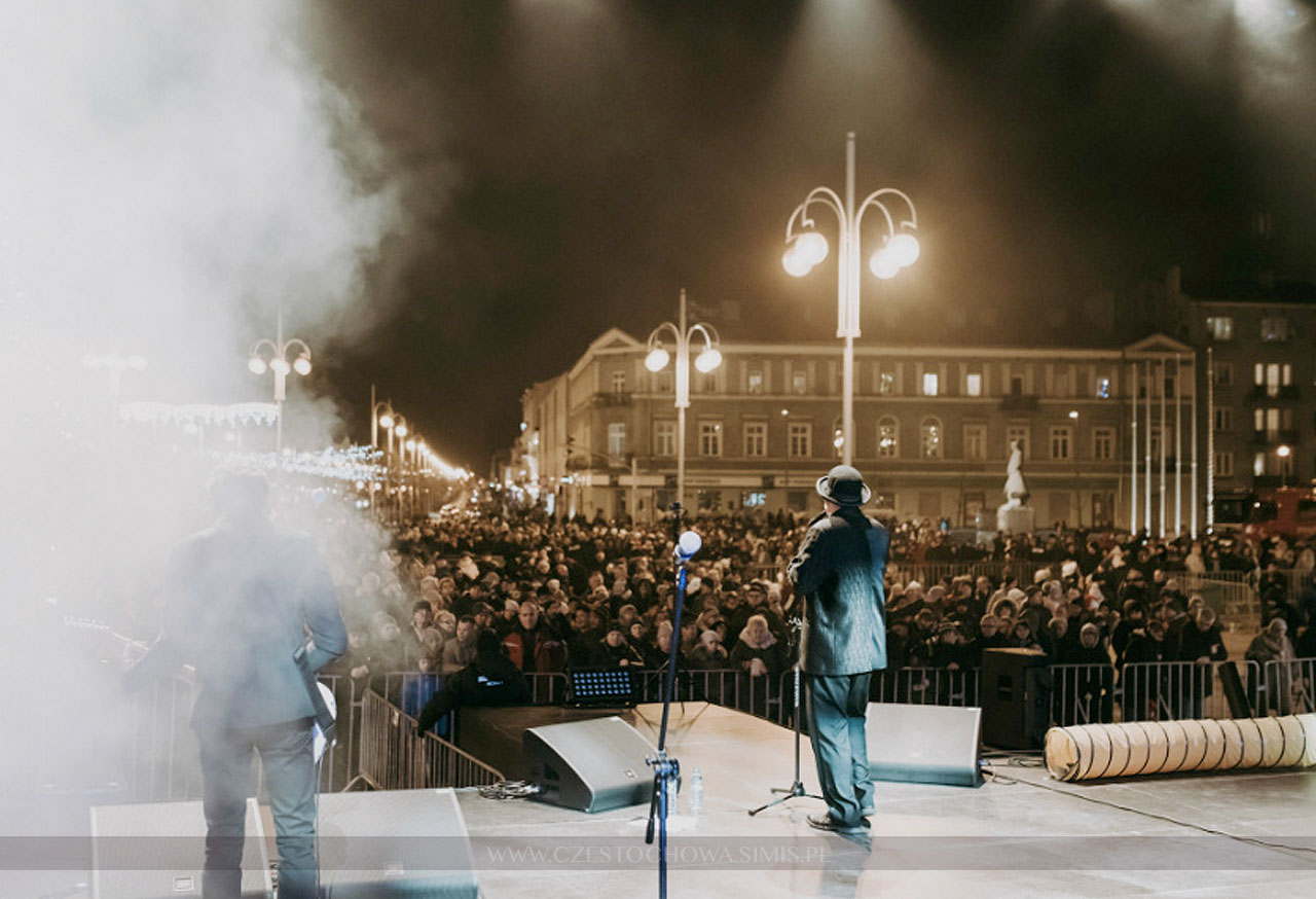 Sylwester 2019 w Częstochowie