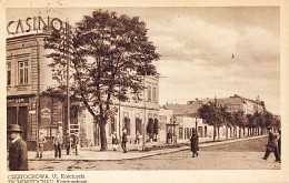 Tschenstochau, Częstochowa. Ulica Kościuszki