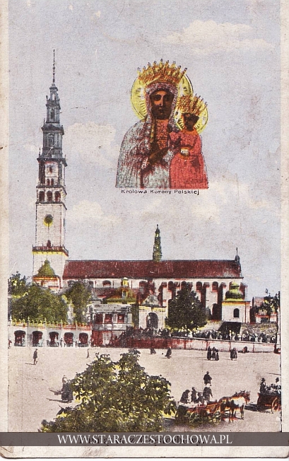 Klasztor Jasna Góra Msze w Częstochowie, widok ogólny