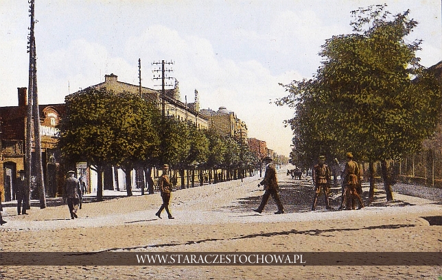 Ulica Kościuszki w Częstochowie, M. R. Baumert