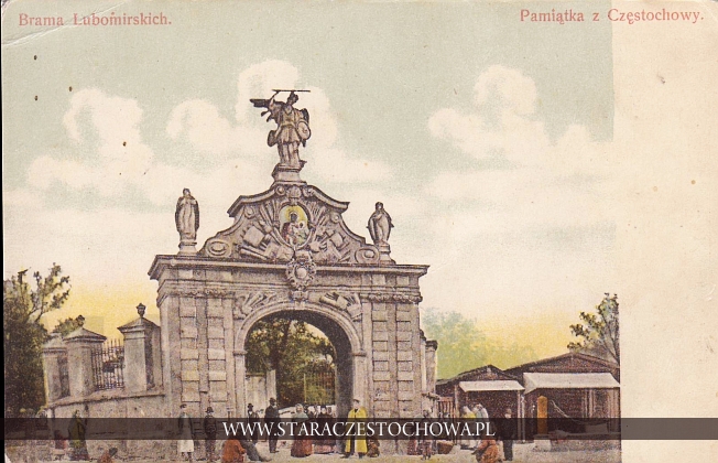 Częstochowa, Jasna Góra, brama Lubomirskich