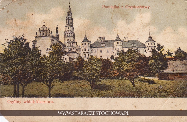 Jasna Góra, Ogólny widok klasztoru w Częstochowie, długi adres