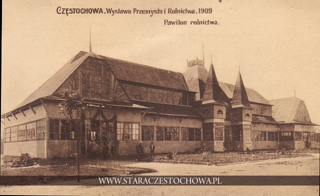 Wystawa Przemysłu i Rolnictwa 1909 w Częstochowie, Pawilon rolnictwa