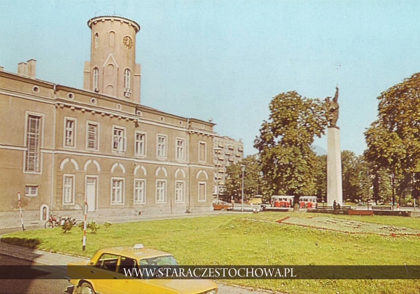 Ratusz - obecnie muzeum w Częstochowie, lata 70-te