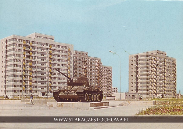 Plac Obrońców Stalingradu w Częstochowie, lata 70-te
