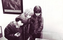 Fragment ekspozycji książek