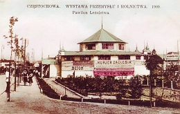 Wystawa Przemysłu i Rolnictwa 1909 w Częstochowie, Pawilon Leśnictwa