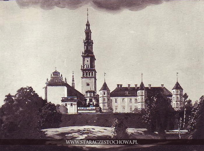 Klasztor Jasna Góra Msze w Częstochowie, widok ogólny