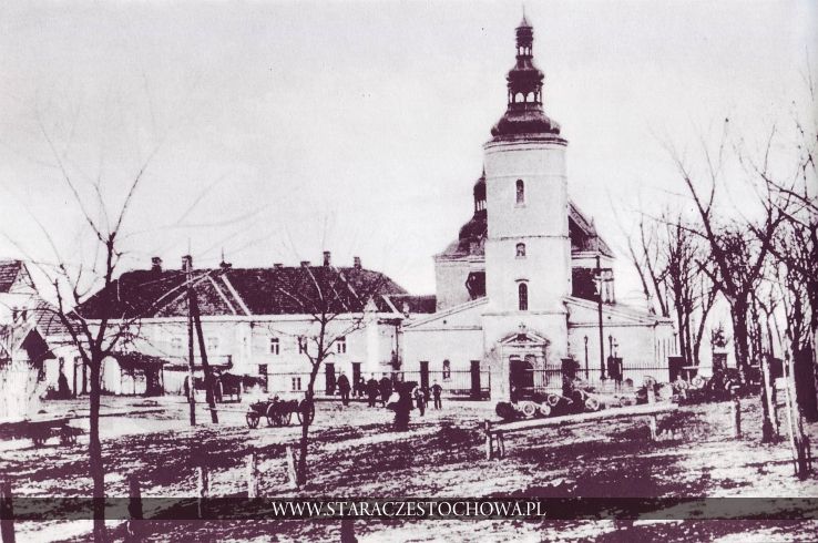 Kościół Św. Barbary, ok. 1910 roku