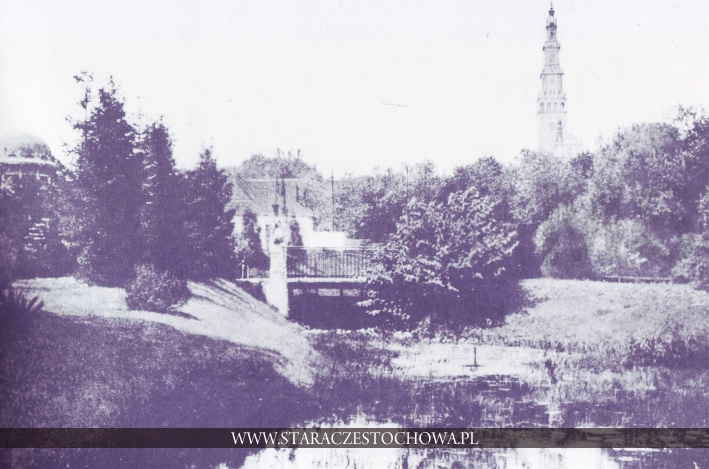 Parki podjasnogórskie, ok. 1910 roku