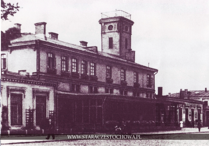 Historia Częstochowy, Budynek dworca kolejowego, lata 20-te