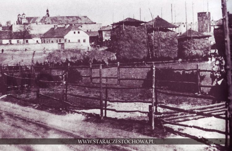 Przedmieścia Starej Częstochowy, ok. 1910 roku