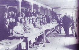 Wnętrze małej fabryczki