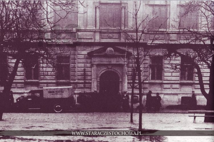 Stara Częstochowa, Przed bankiem, lata 30-te