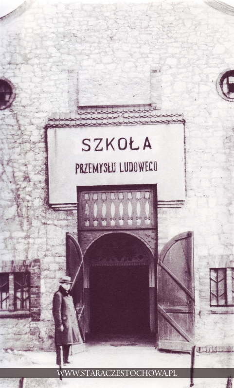 Stara Częstochowa, Szkoła Przemysłu Ludowego, lata 30-te