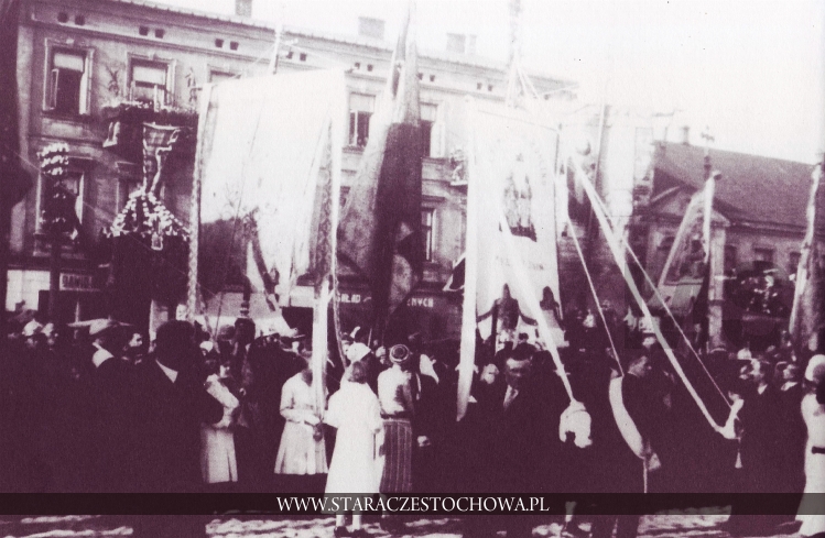 Stara Częstochowa, Procesja, lata 30-te