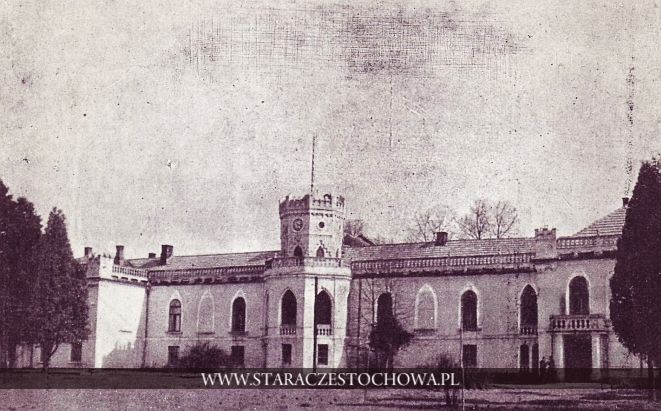 Pałacyk z XIX wieku w Kłobucku - Zagórze