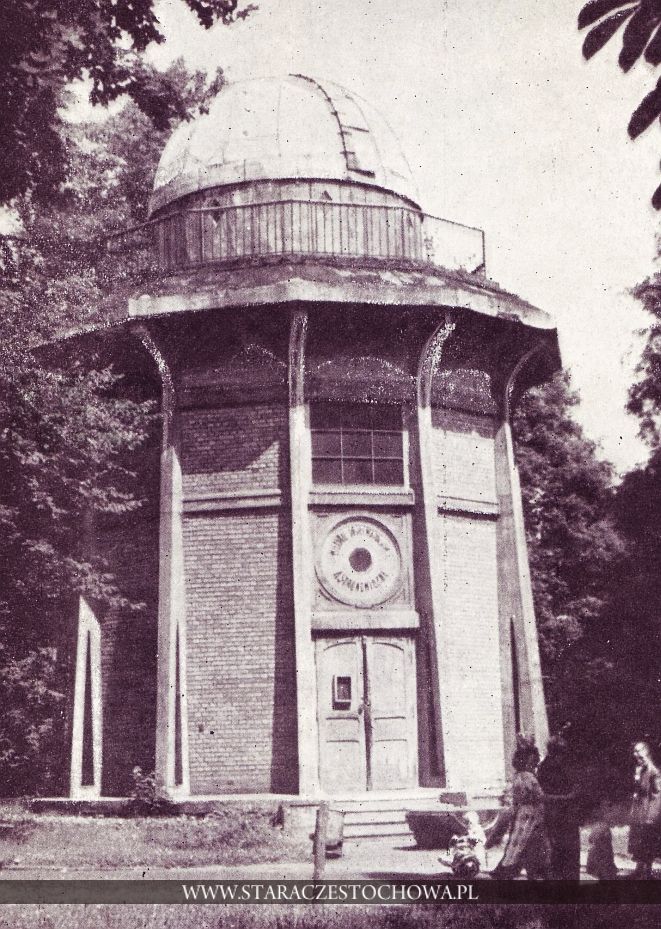 Obserwatorium astronomiczne w parku im. Stanisława Staszica