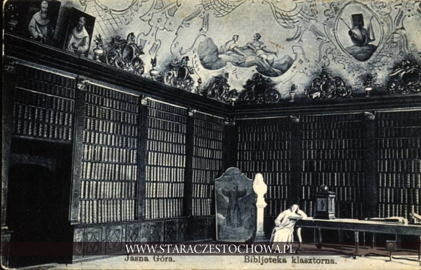 Biblioteka klasztorna na Jasnej Górze