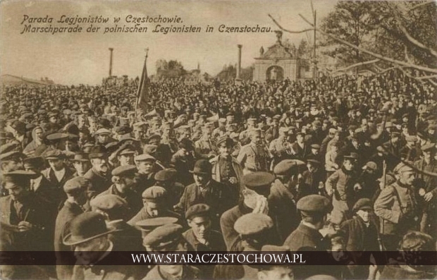 Parada Legionistów w Częstochowie
