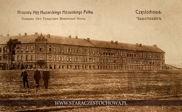 Koszary 14 pułku Huzarów w Częstochowie