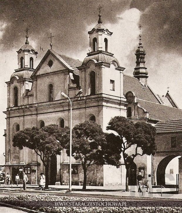 Kościół św. Zygmunta w 1979 w Częstochowie