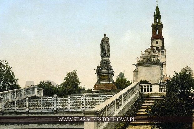 Pomnik cara Aleksandra II pod Jasną Górą