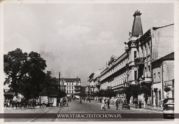 Ulica Świerczewskiego w Częstochowie