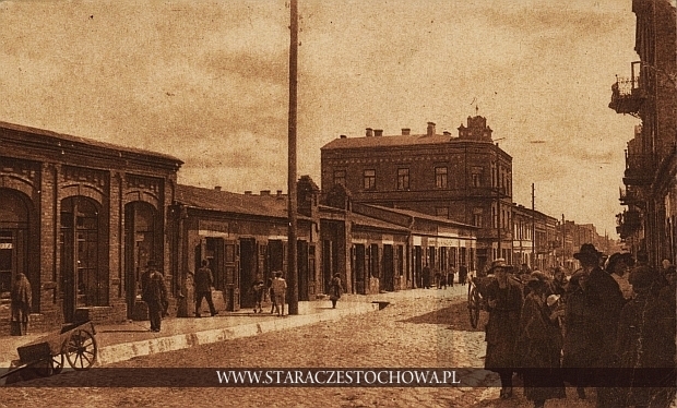 Ulica Krakowska w Częstochowie, wydanie M. R. Baumert