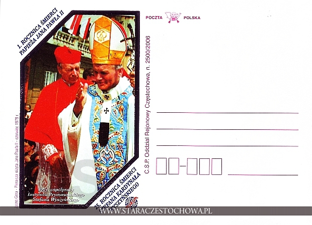 I Rocznica Śmierci Papieża Jana Pawła II