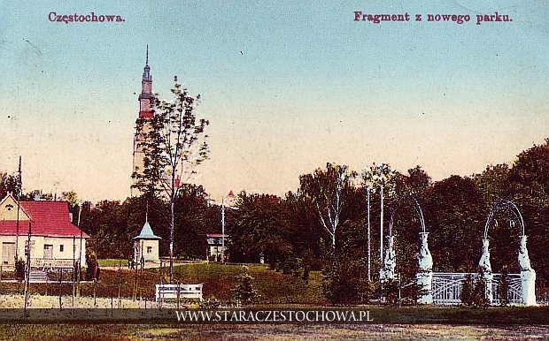Fragment z nowego parku, Częstochowa