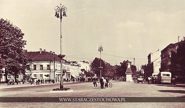 Plac Józefa Stalina, obecnie plac Biegańskiego