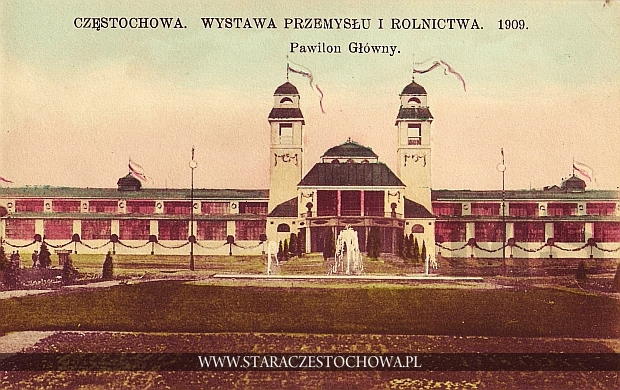 Wystawa Przemysłu i Rolnictwa z 1909 roku, pawilon główny