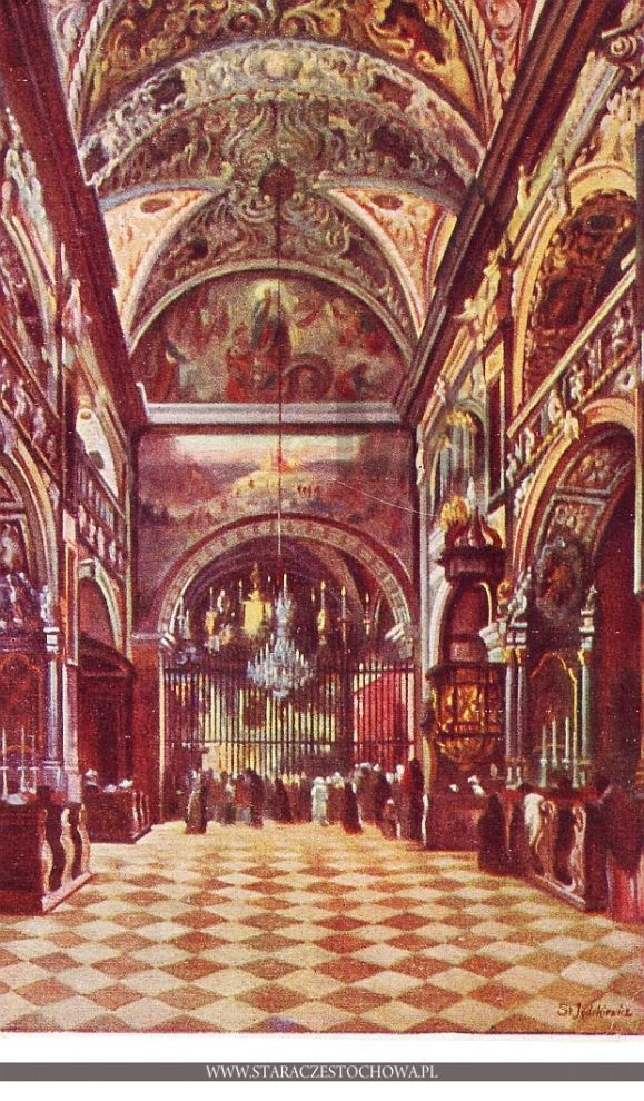 Wnętrze Kaplicy Matki Boskiej Częstochowskiej