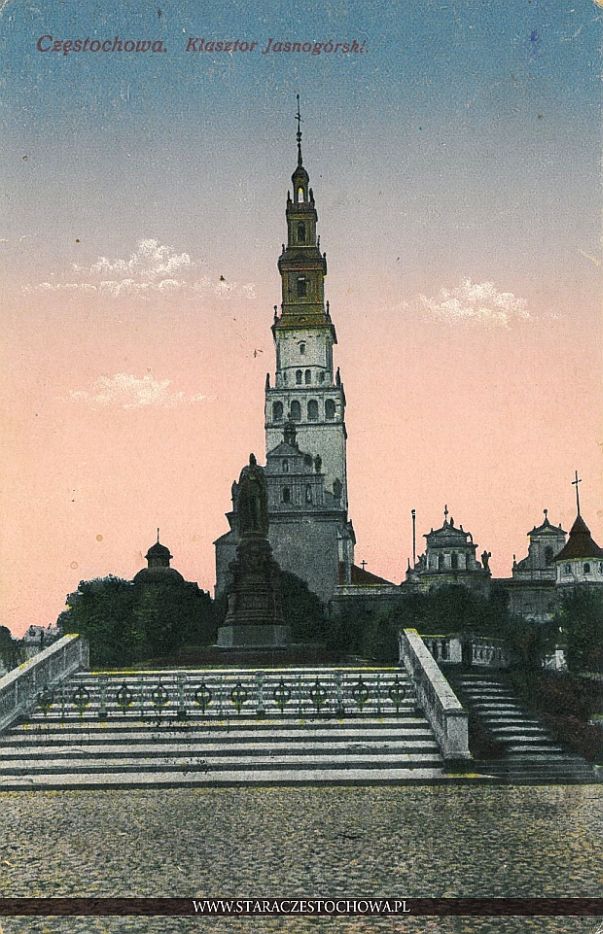 Klasztor na Jasnej Górze, pomnik cara Aleksandra II