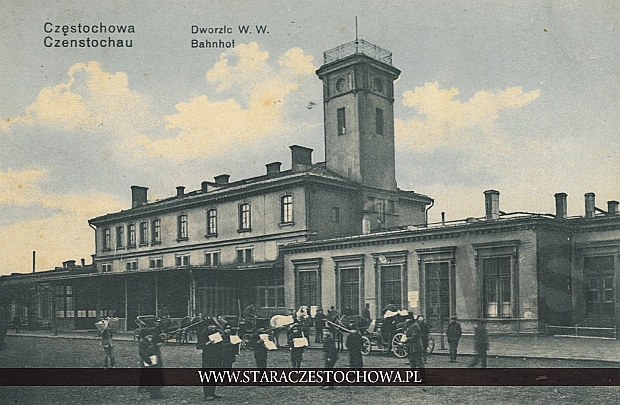Częstochowa, dworzec kolejowy