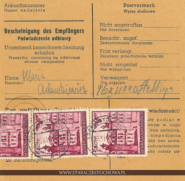 Niemiecka karta pocztowa