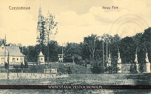 Częstochowa, Nowy Park przy klasztorze jasnogórskim