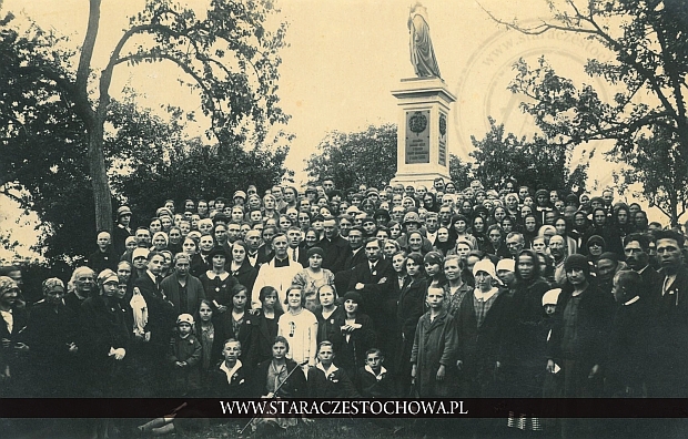 Pielgrzymka na Jasną Górę, Łódź 1927 rok