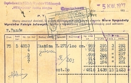 Karta pocztowa, rok 1937