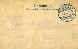 Pocztówka, rok 1914