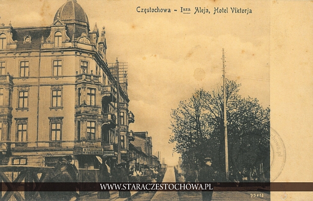 Hotel Viktorja, Pierwsza Aleja w Częstochowie, Dom Frankiego
