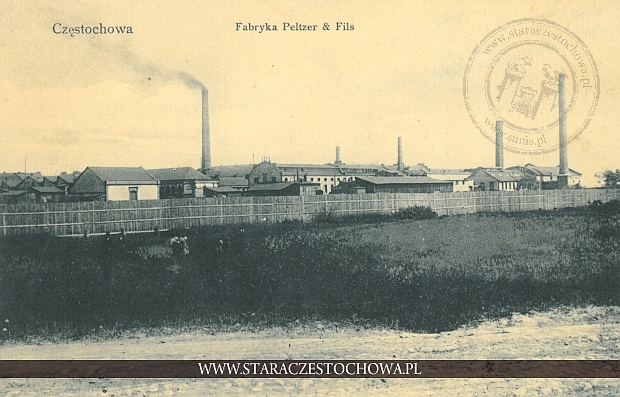 Fabryka Peltzer i Fils, Częstochowa, Peltzer i Synowie