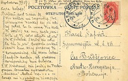 Pocztówka, rok 1907