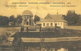 Wystawa Przemysłu i Rolnictwa 1909, pawilon Zawiercie, Pod Kogutkiem