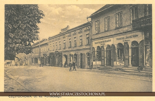 Ulica księdza Kordeckiego w Częstochowie