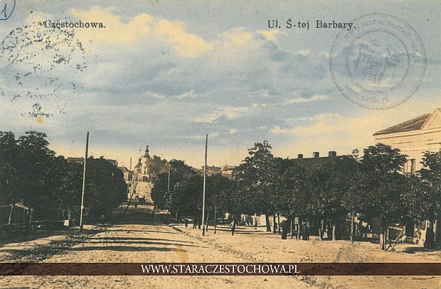 Ulica Świętej Barbary, Częstochowa