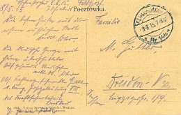 Pocztówka, 1915