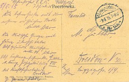 Pocztówka, 1915