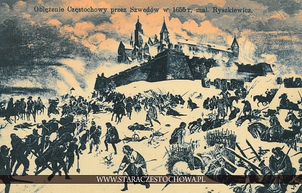Oblężenie Częstochowy 1655r.